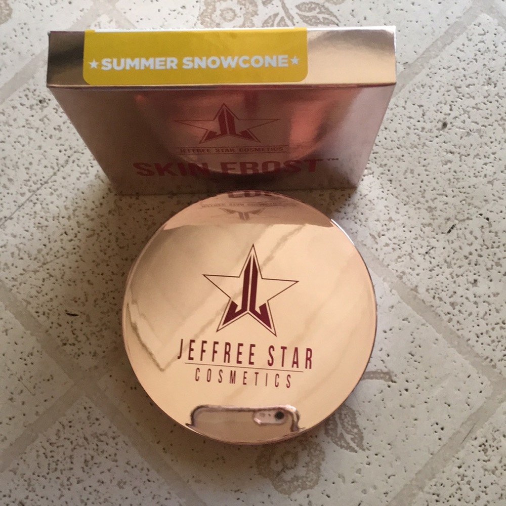 Jeffree Star ⭐️ summer snow cone skin frost NWT